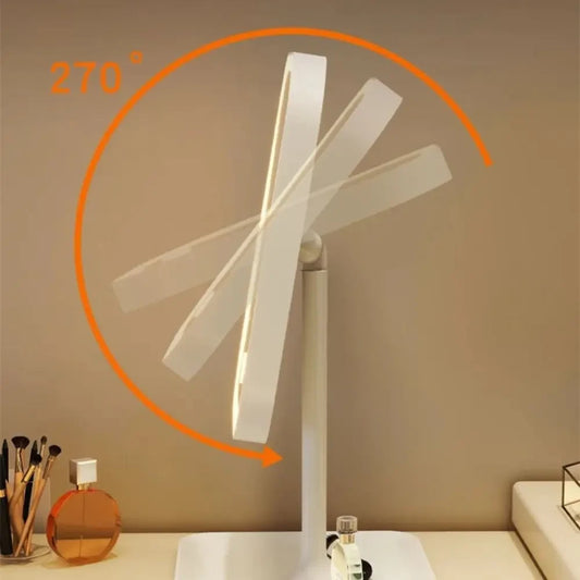 USB Rechargeable LED Makeup Mirror